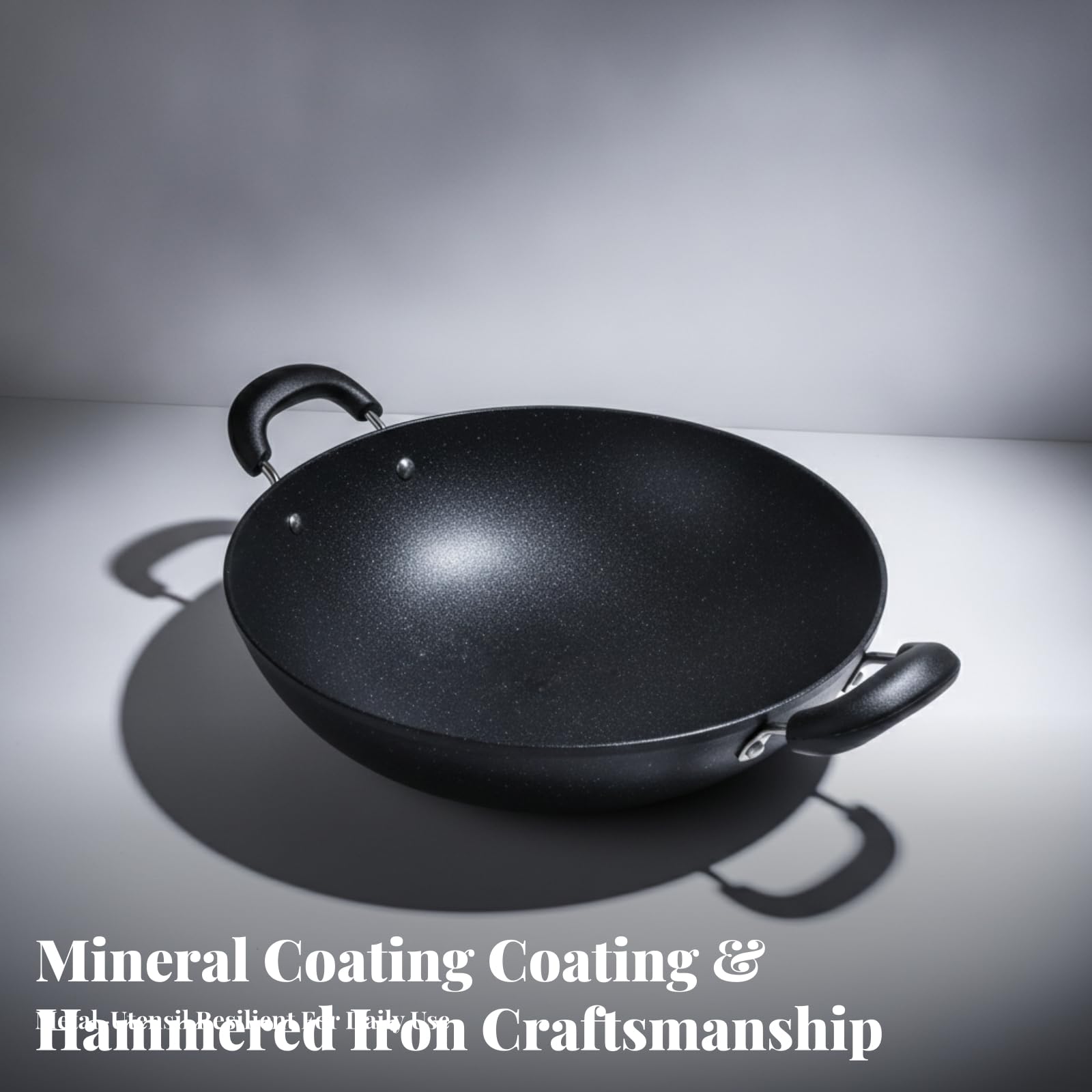 Vielseitig wok, 41CM Stein