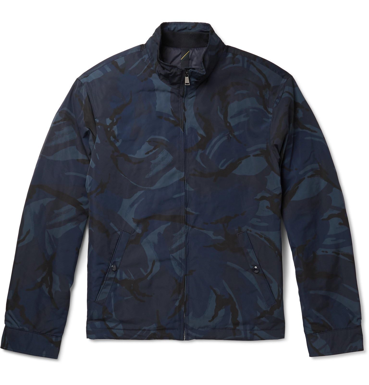 Mens Surrey Camo Fall Windbreaker Jacket Navy L