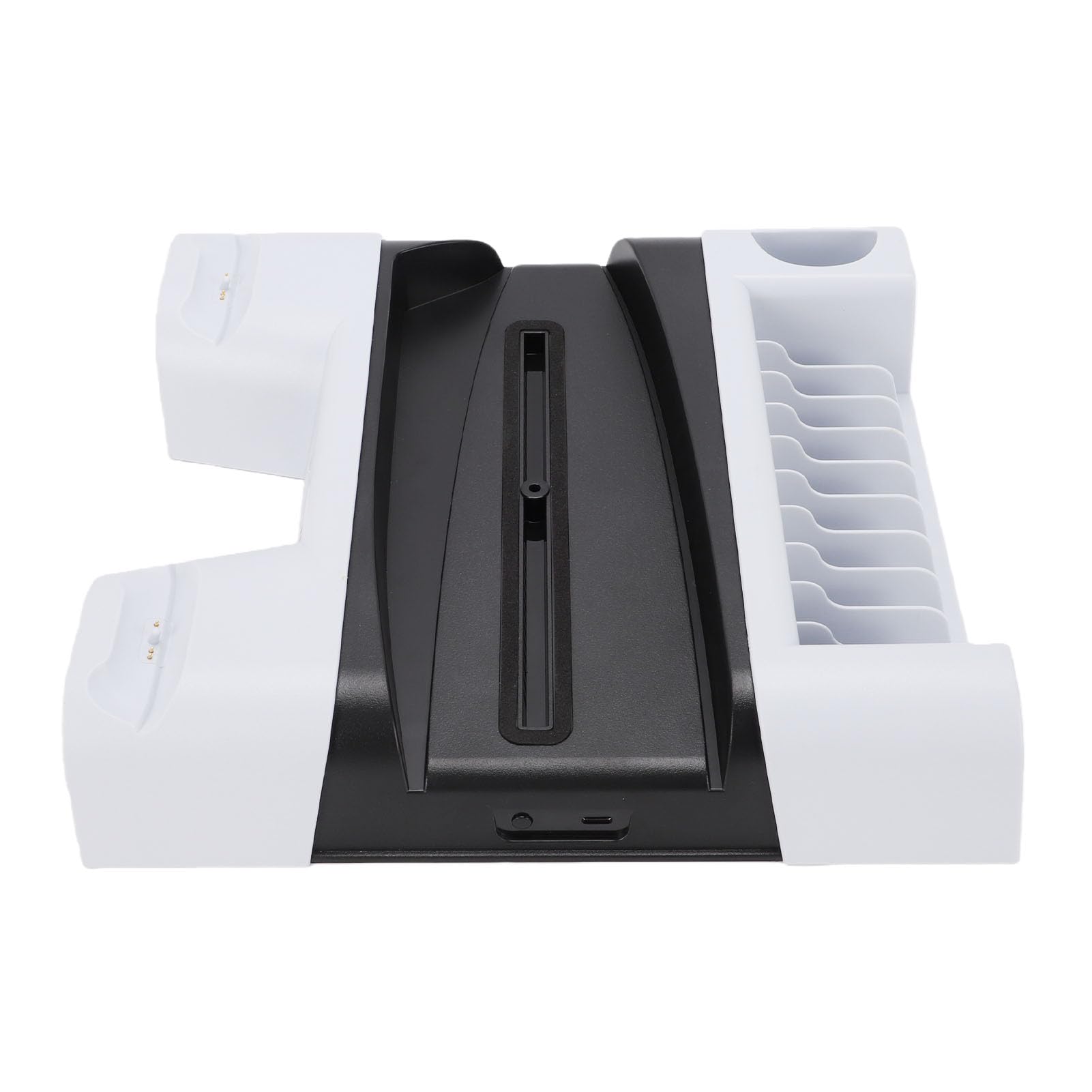 Irfora Stazione di Ricarica per Controller di Gioco con Supporto Raffreddamento e Indicatori LED per Controller Slim Pro - Materiale ABS Resistente