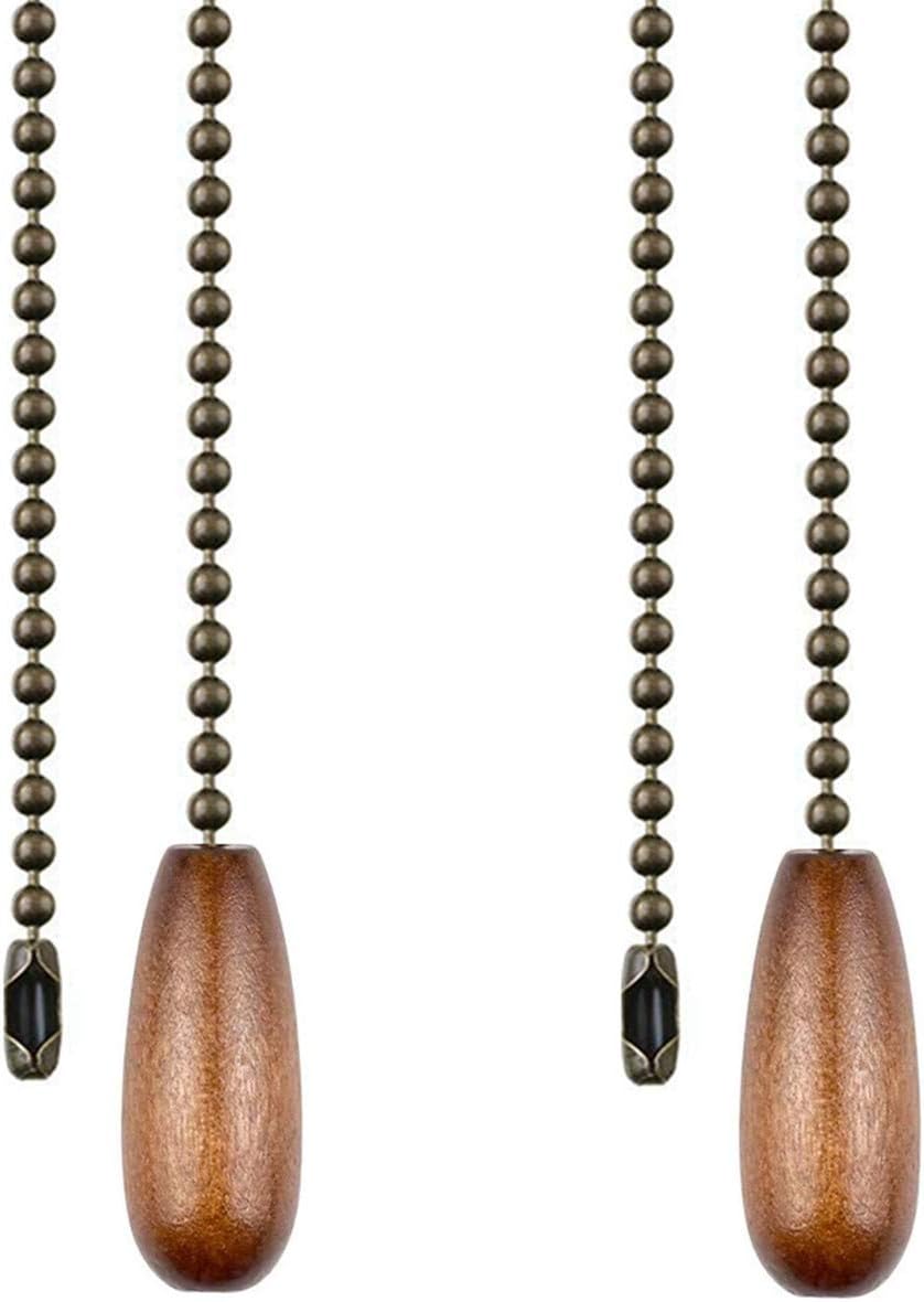 Ceiling Fan Chain Pulls Walnut Wooden Pull Chain Extension Pull Chain
