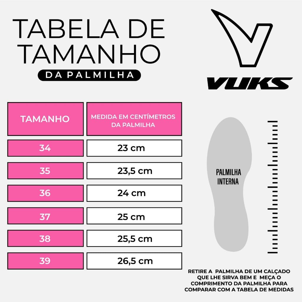 Tênis Feminino Academia Caminhada Corrida Leve Confortável VUKS em promoção! Veja a oferta e mais achadinhos de Tênis 6 Hoje é o melhor dia para comprar Tênis Feminino Academia Caminhada Corrida Leve Confortável VUKS com aquele preço maroto! Promoção! Aproveite a oferta! 6
