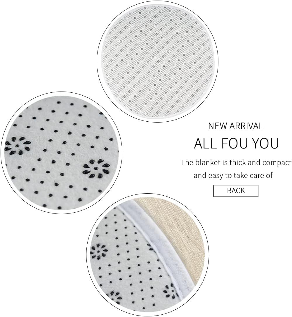 African American Black Women Area Round Carpet Anti-Slip Floor Mat Door Mat Bathroom Carpet Rug Washable Kitchen Living Room Bedroom Indoor Outdoor Large Floor Mat, Diameter 32 inches (80cm)