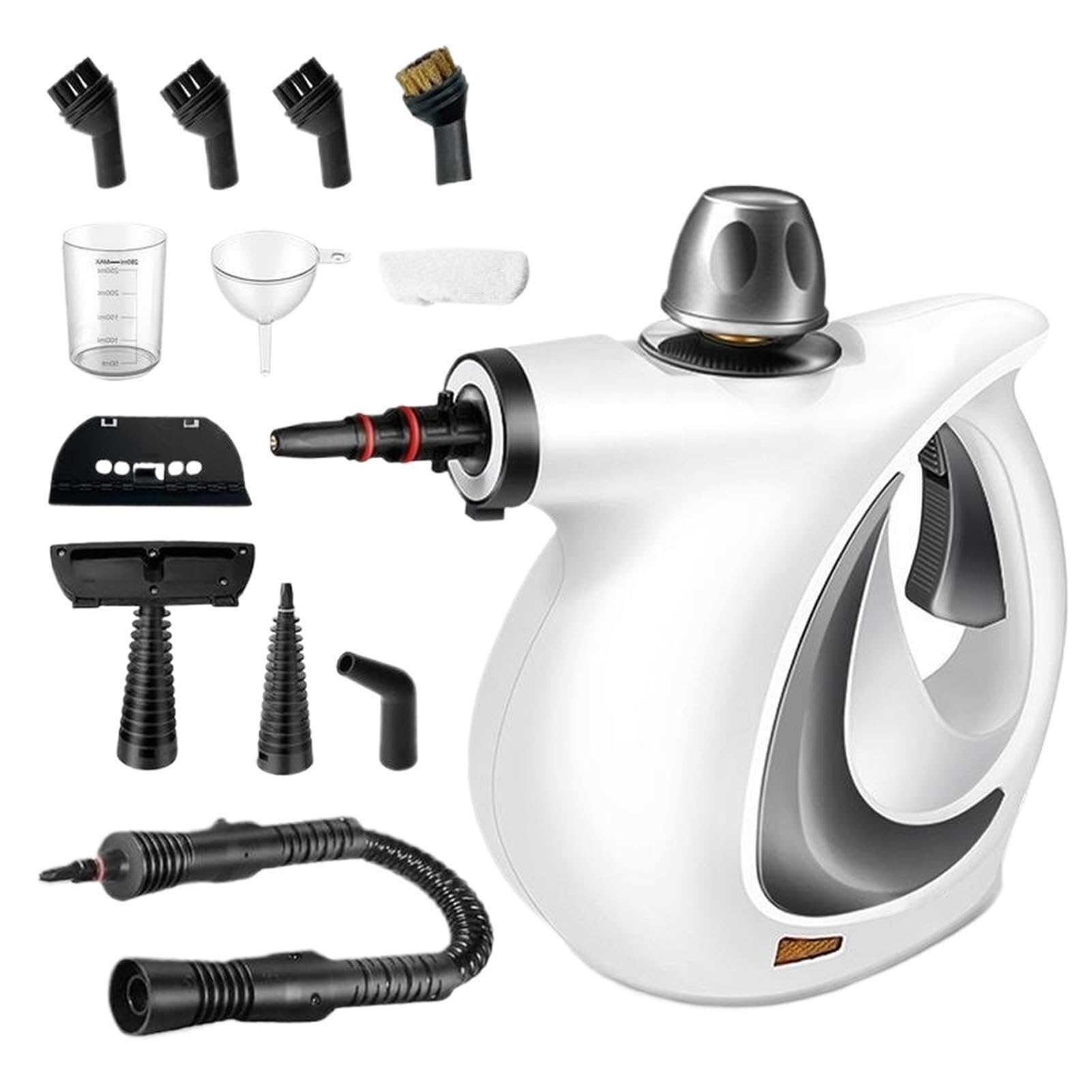 Limpiador a Vapor de Mano Eléctrico 1 Unidad | Elimina grasa con vapor a alta presión sin químicos. Apto cocinas, baños, pisos; seguro para niños y mascotas.