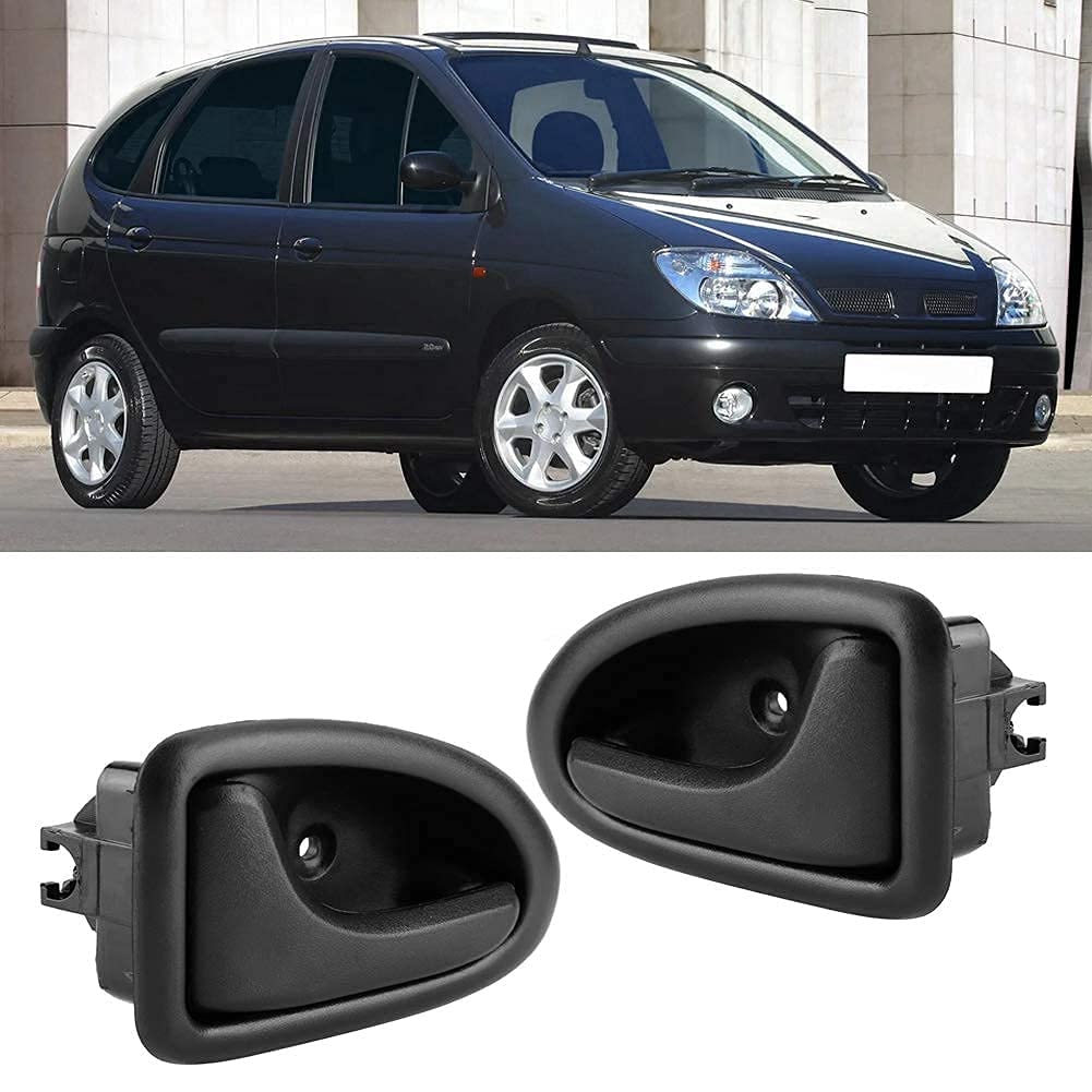 4 Pezzi di Copertura della Maniglia della Portiera Interna Dell'auto 7700353282 Sostituzione della Ciotola della Maniglia di Apertura Interna Dell'ABS Per La Maggior Parte delle Auto