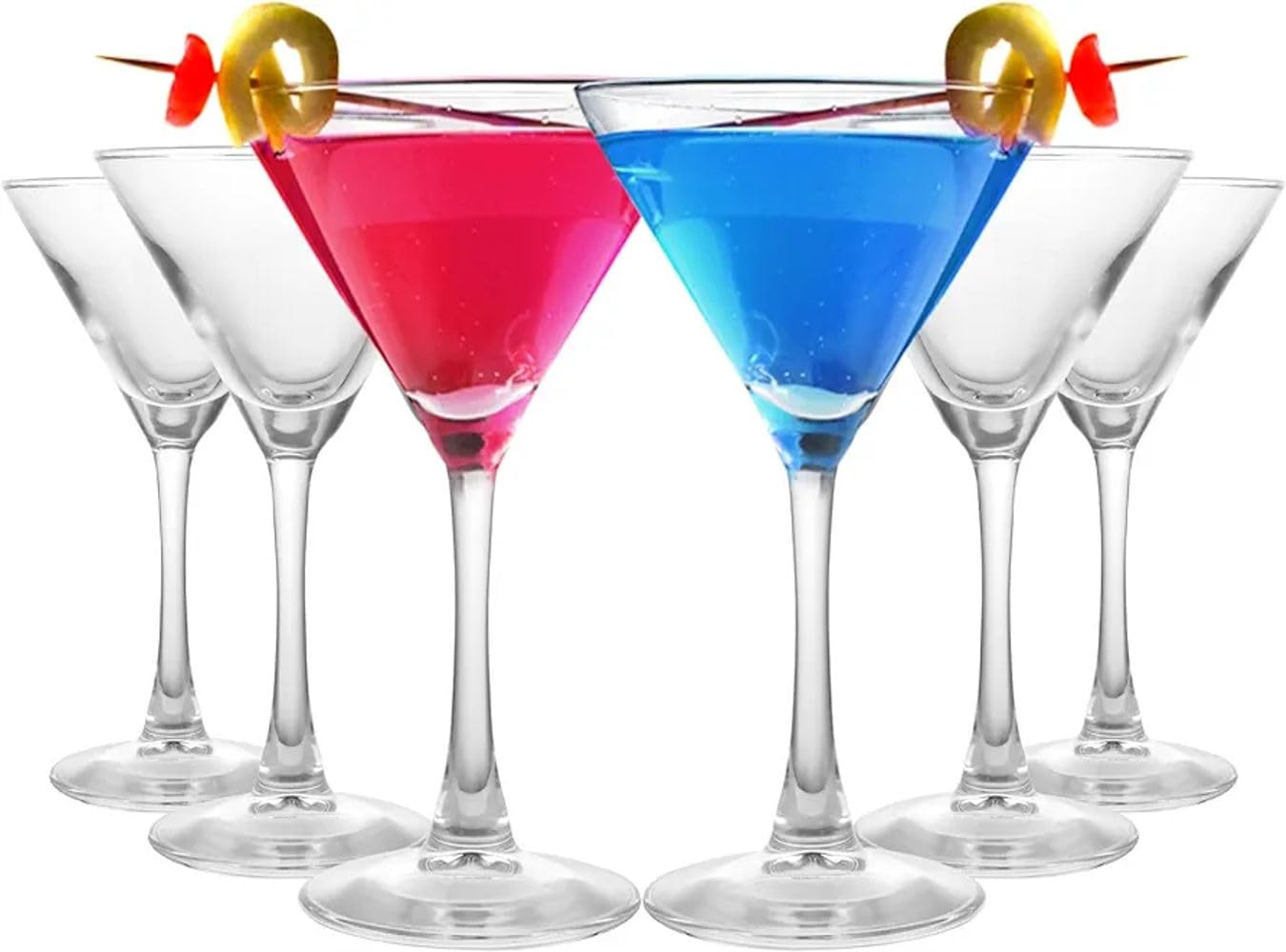 Forestamart Martini Glasses 190mL - Set of 4- Cocktail Glasses for Margaritas, Parties 3