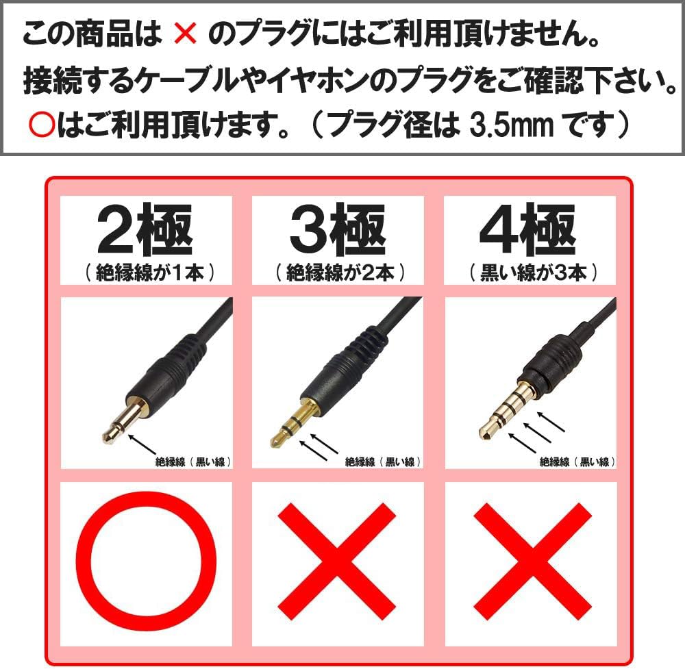 Amazon | F-Factory φ3.5mm モノラルミニジャック(メス) → RCA