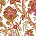Entertaining with Caspari Continuous Roll of Gift Wrapping Paper, Paisley Ivory, 5-Feet, 1-Roll