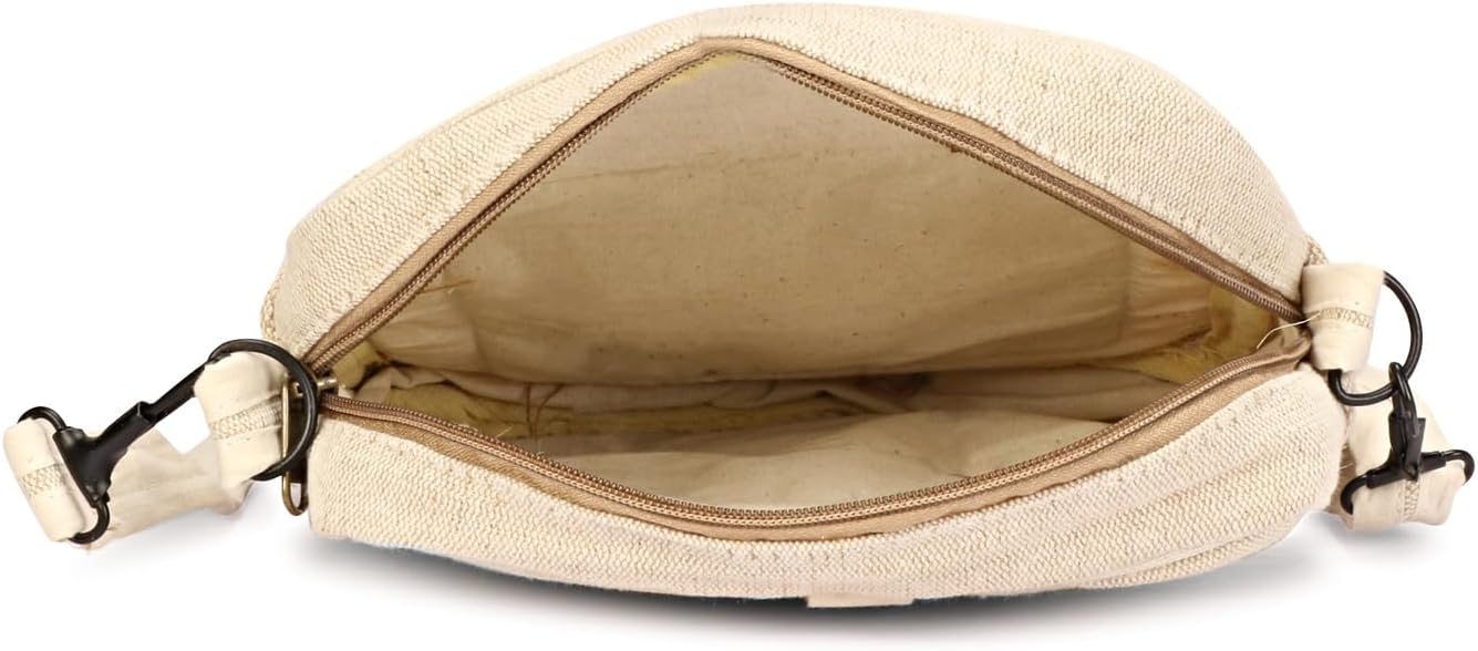 LONGING TO BUY Hemp Sling Bag, Hemp Crossbody Bag For Men And Women - Image 7