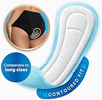 Vista 2 de FitRight Fresh Start Almohadillas posparto e incontinencia para mujer, máxima absorción (30 unidades) almohadillas de fugas de vejiga con el poder