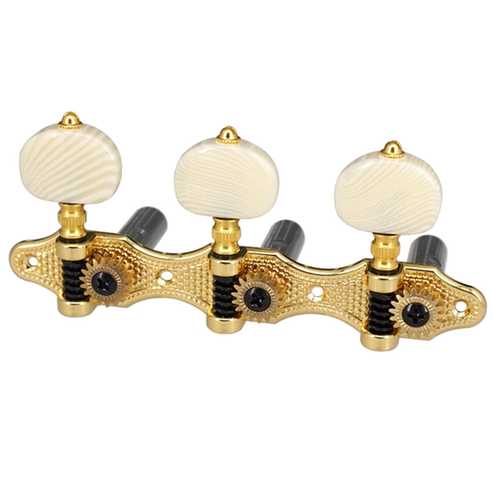 2 piroli per chitarra classica, accordatore per chitarra acustica 3L 3R parti di ricambio per manopola per chitarra Testa Dell'accordatore Per Chitarra