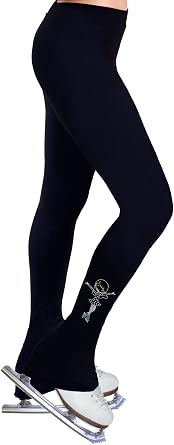 NY2 SPORTSWEAR Figure Skating Practice Pants with Rhinestones R404C
