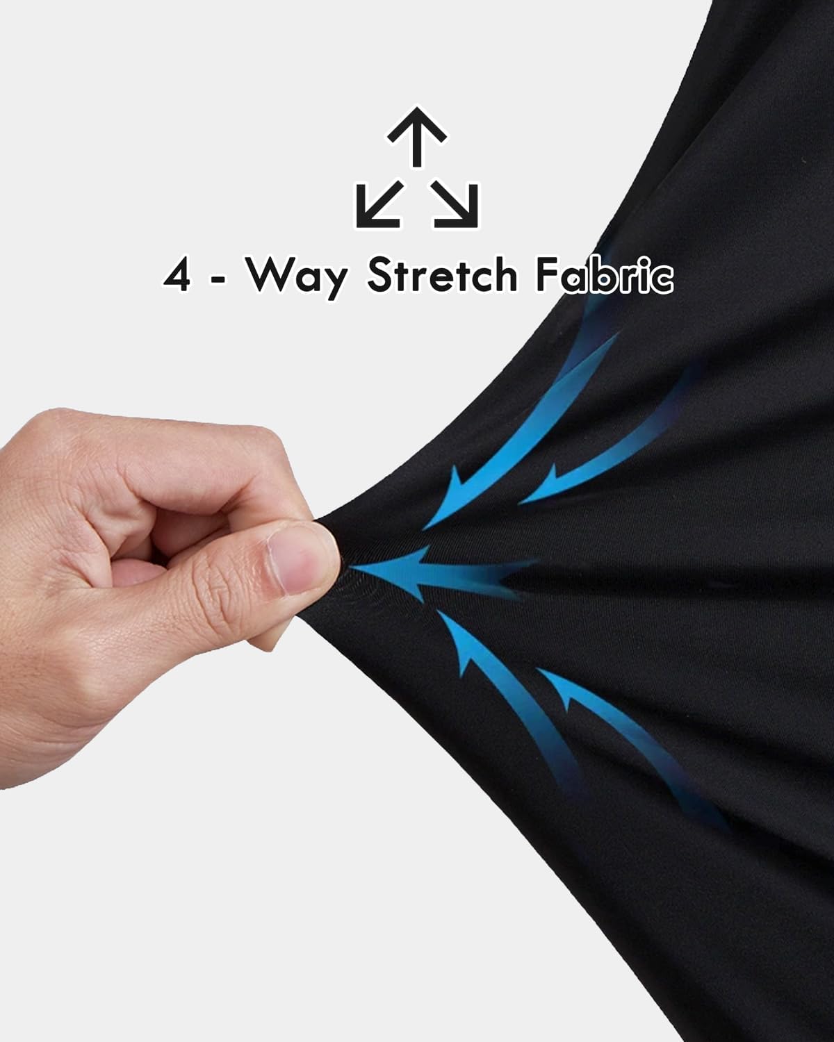 Men's Lightweight Hiking Pants Quick-Dry Outdoor Sweatpants Workout with Zipper Pockets - Image 4