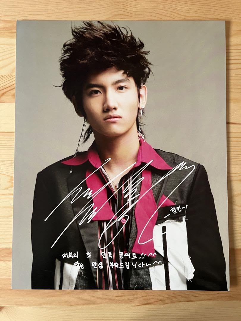 東方神起　ZONE クリアフォトカード　チャンミン 東方神起 ZONE クリアフォトカード チャンミン