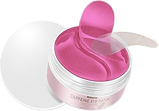 Parches de cafeína para los ojos, 30 pares de...