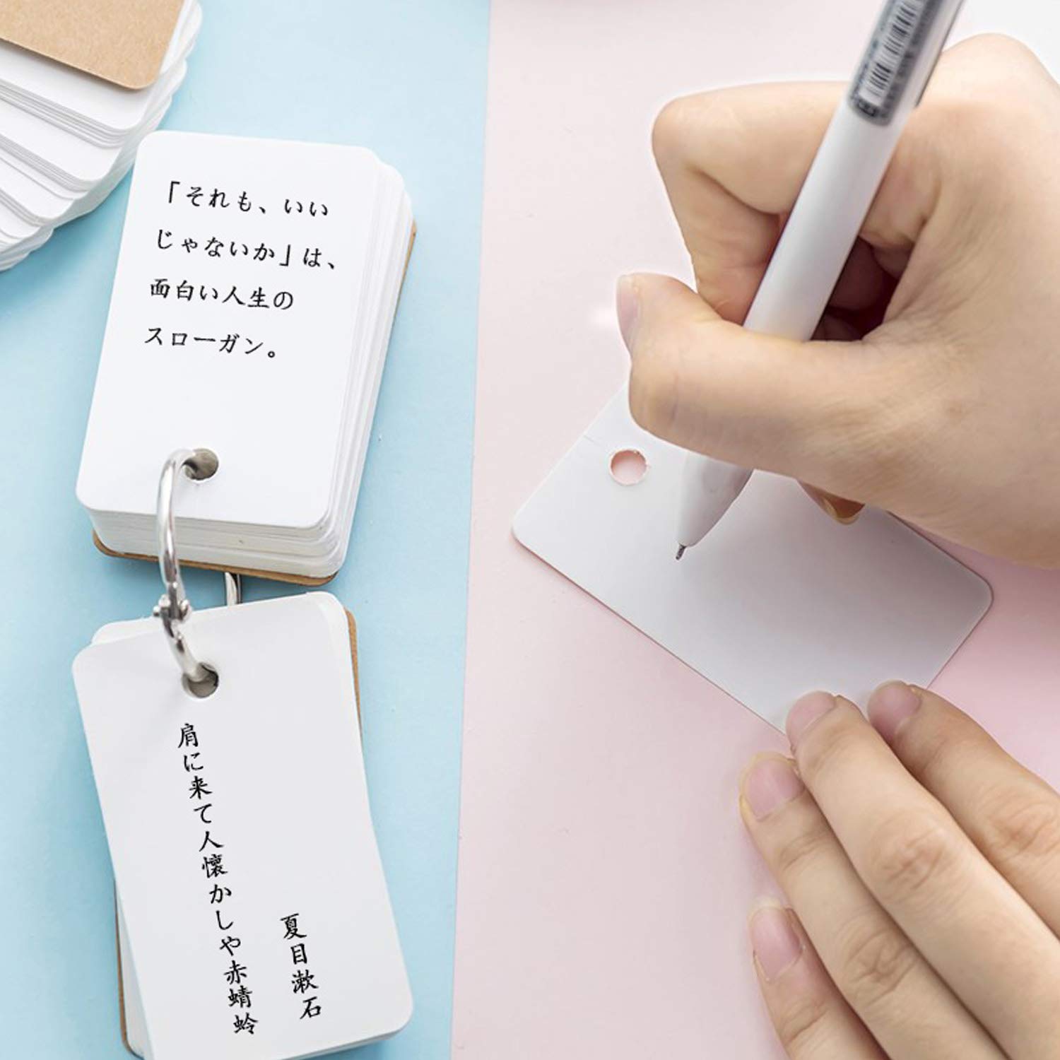 Amazon | OMOTYA単語帳 単語カード メモ帳 暗記 50枚/冊250枚 暗記