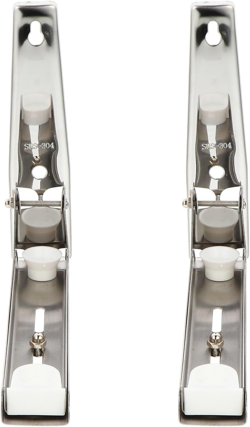 Microwave Oven Rack Stainless Steel Wall Mounted 2pcs
