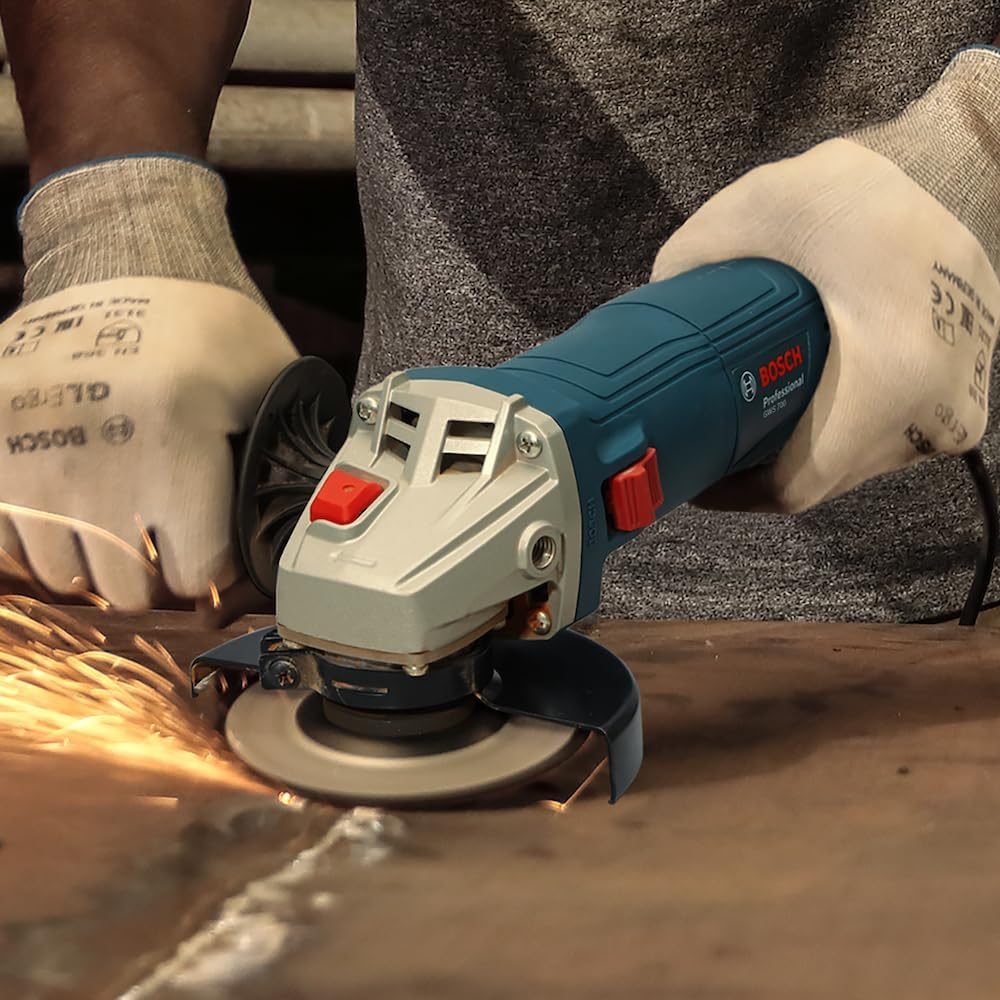 Bosch Esmerilhadeira GWS 700, 710W 127V, Azul