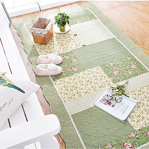 Revêtement de fenêtre antidérapant MU tapis de sol en coton lavable style ferme