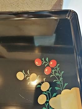 輪島塗パネル 藤八屋 奥田漆器店 漆師 ウグイス？ 梅 輪島塗パネル 藤