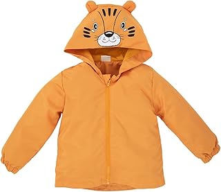 جاكيت مونت للخروج بغطاء للرأس وأكمام طويلة وقصة عادية للأولاد البيبي من ديفاكتو، موديل Z1275A2