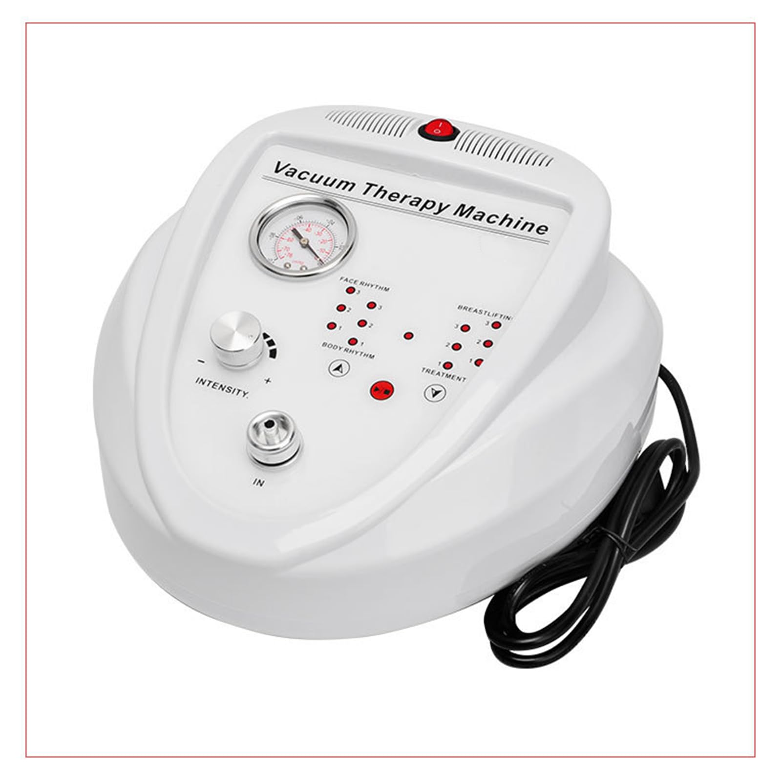 Vakuummassage -Therapiemaschine, Multifunktionales Schröpfen -Therapie -Set, 30 Tassen Und 3 Metallpumpen, Schablone Der Vakuummassagemaschine Für Die Körpermassage Und Das Heben des Hinterns