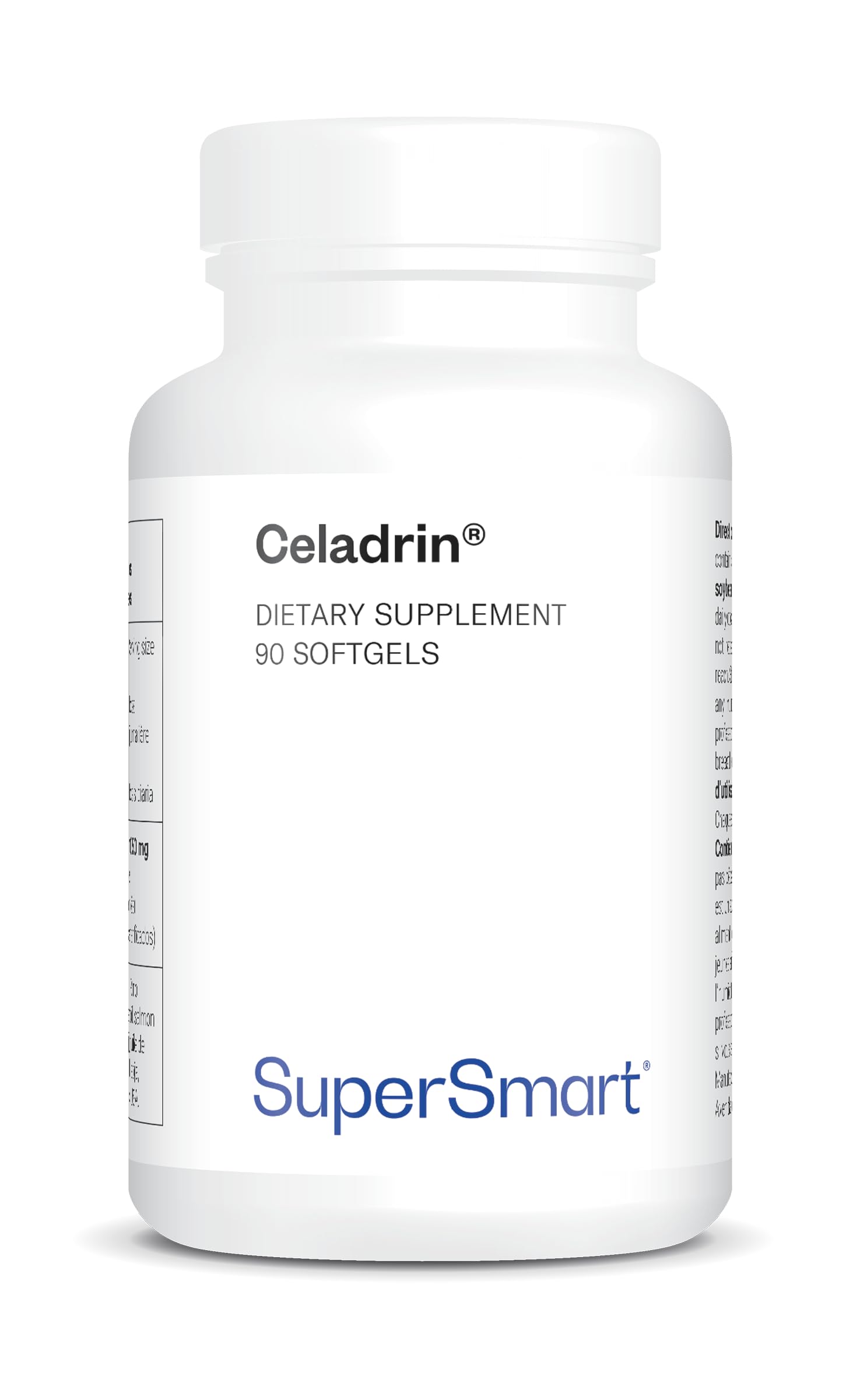 Celadrin® – Komplex aus veresterten Fettsäuren – Vegan – Glutenfrei – 60 Kapseln – SuperSmart | Glutenfrei - 60 Kapseln