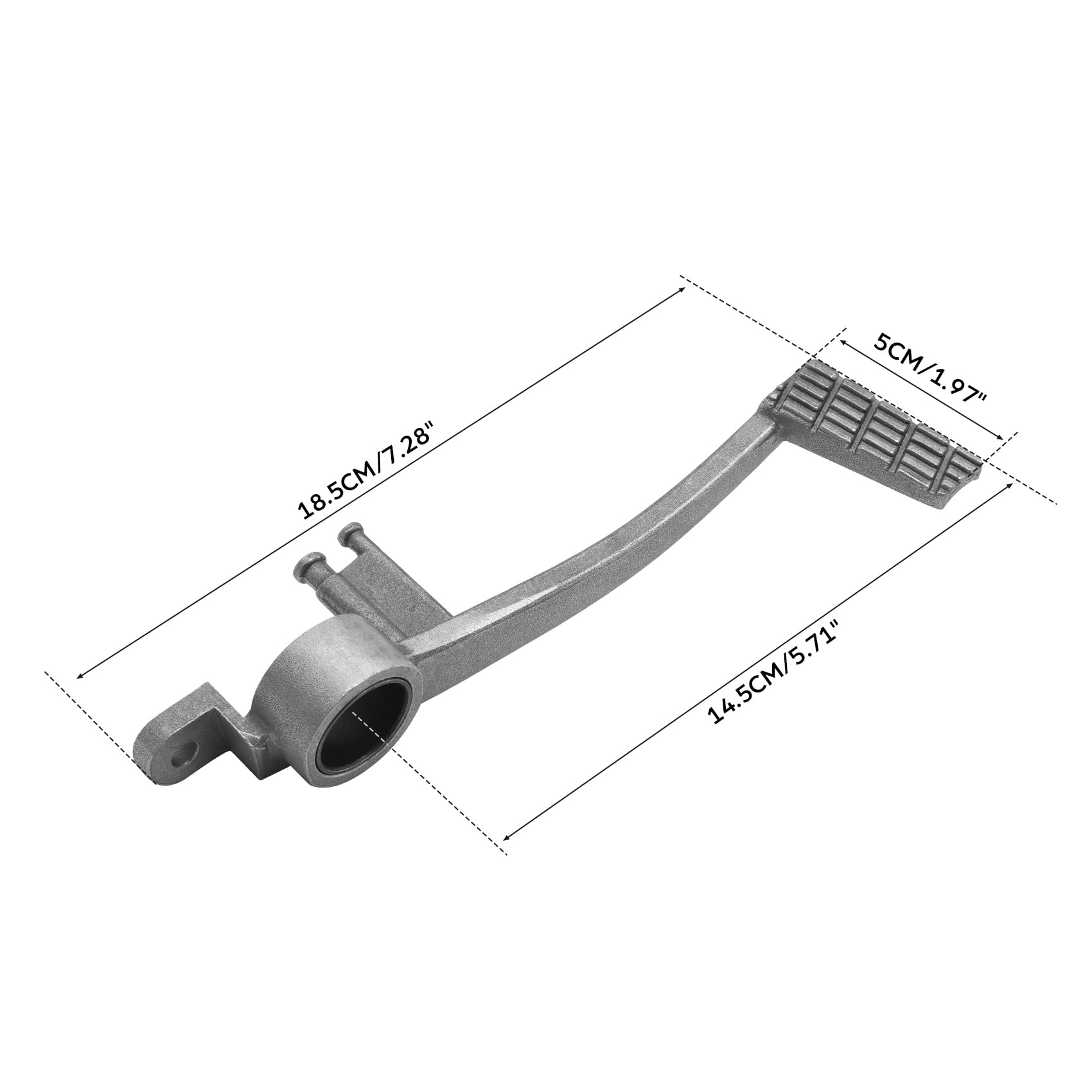 Levier De Vitesse / Repose-pied Pédale Pour Suzuki – GSXR/SV/GSF – Argent