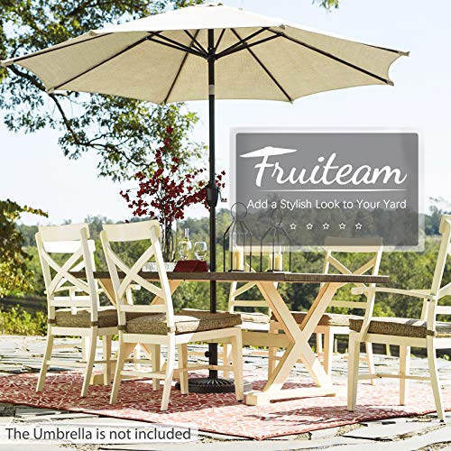 image for FRUITEAM 22-lbs Patio Umbrella Base 18