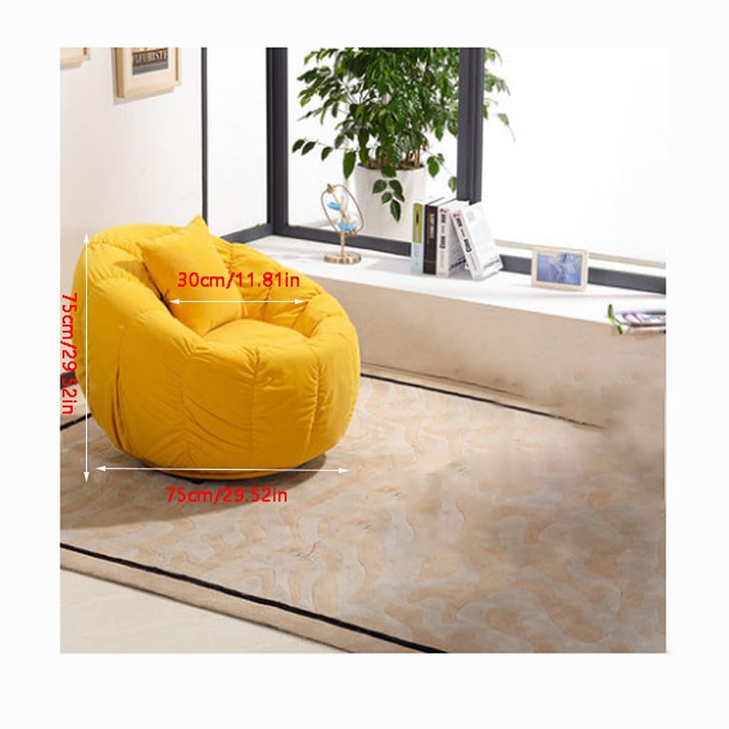 Canapés Pour Petits Espaces Canapé Paresseux, Canapé Citrouille Rotatif, Salon, Chaise Longue De Loisirs, Balcon De Chambre À Coucher, Petit Canapé Simple, Tatami Canapé De Bureau Pour Petit Espace(7)