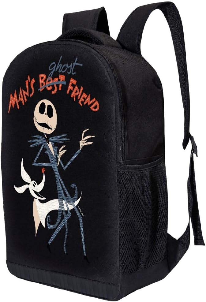 Disney Nightmare Before Christmas Backpack for School | Kids Travel Backpack Jack Skellington School Backpack | Kids Backpack for Girls, Boys, Toddlers, Unisex