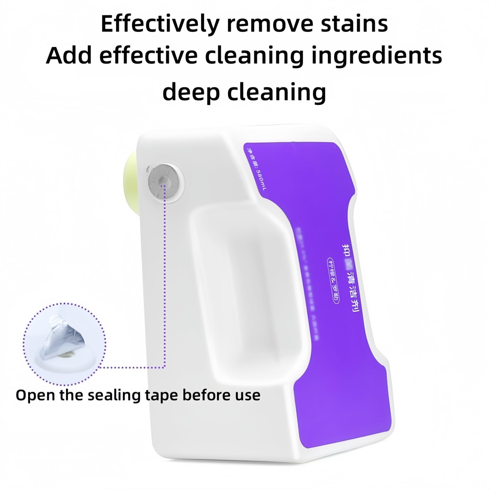 Robot Aspirador Y Detergente For Fregonas, Limpiador De Suelos De 580 Ml, Compatible Con Narwal Freo Z Ultra. No For J3 Y J4