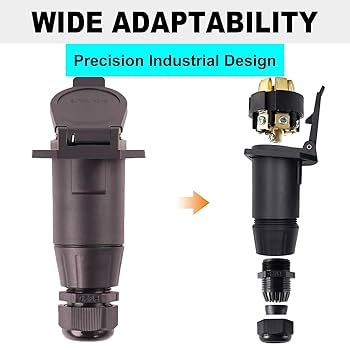 Amazon.com: CXTM RV 7 Pin Trailer Connector with Waterproof