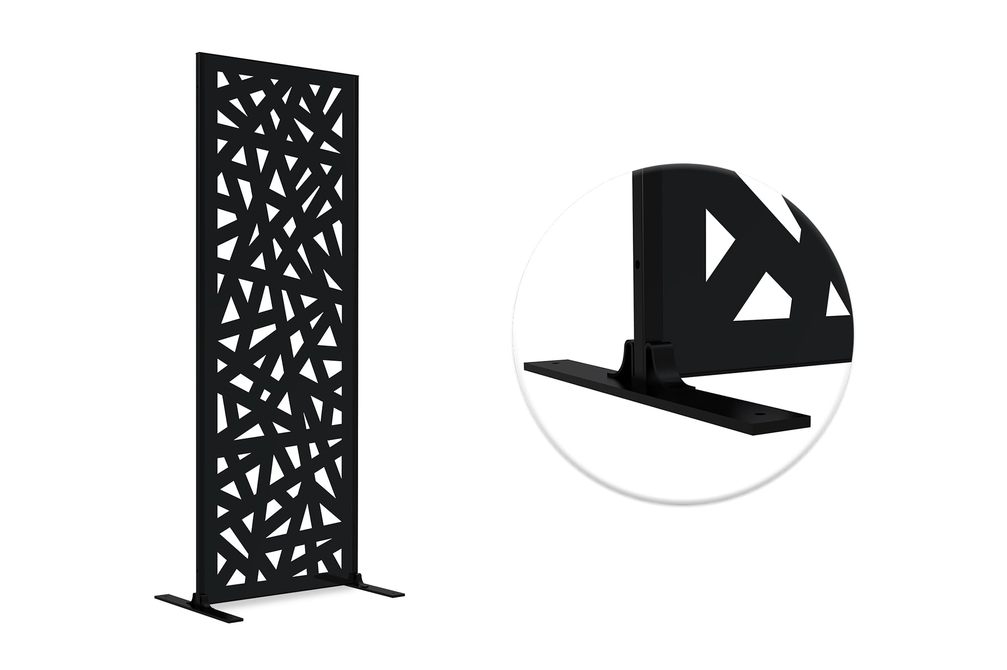 Casanoov Panneau décoratif RUIVO noir H.160cm motifs intégral