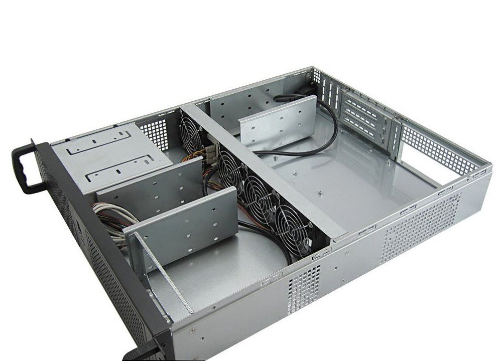 19" Server Gehäuse 2HE / 2U - IPC-E266B - 55cm tief