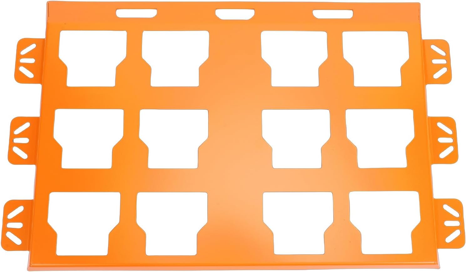 Fafeicy Mounting Plate, Toolbox Wall Mount for, Alloy Steel, Universal Fit for Full Size Boxes, Vehicle Workplace Organization, with 100 Lbs Weight Capacity