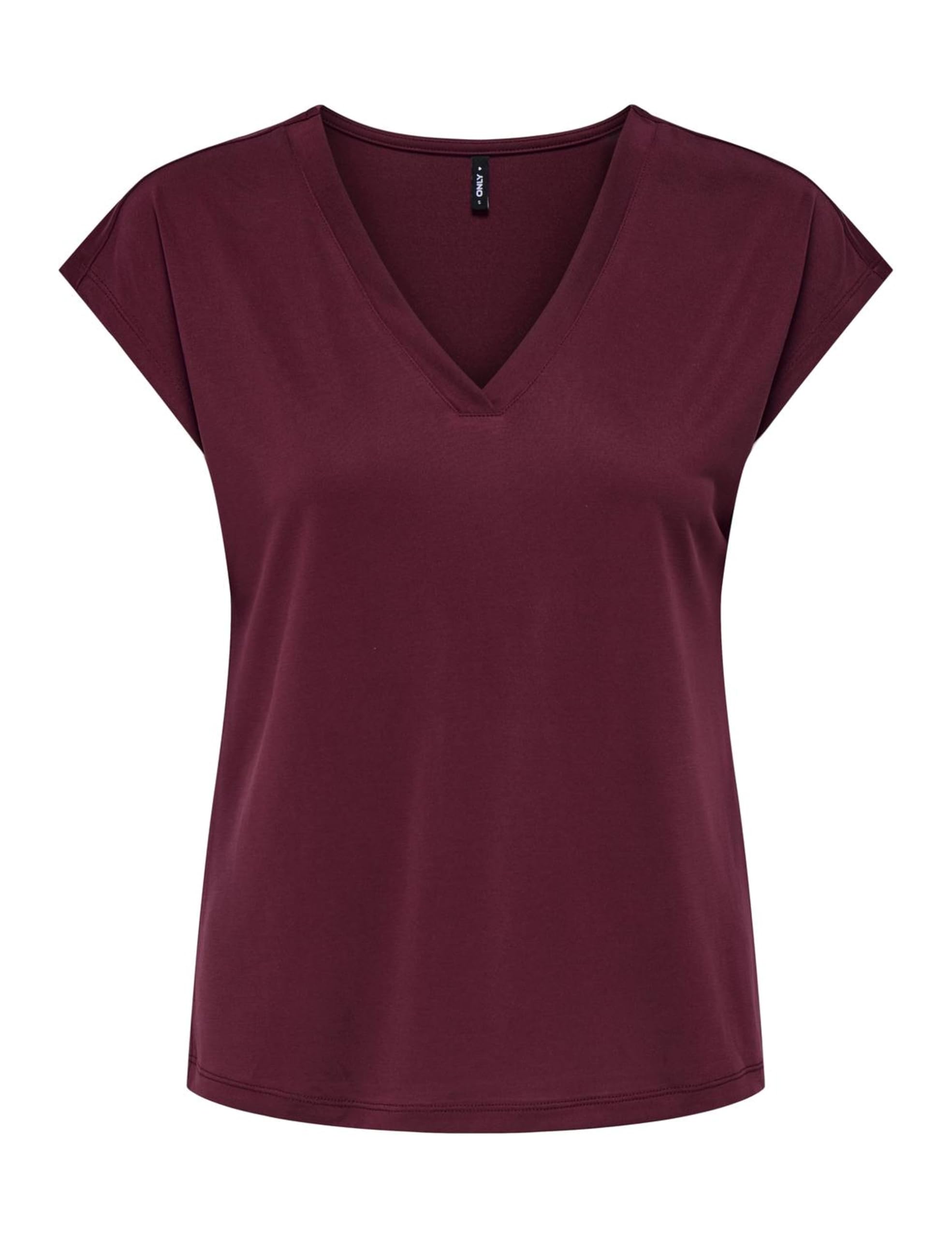 Onlfree S/S Mod.V-Neck Top JRS Noos