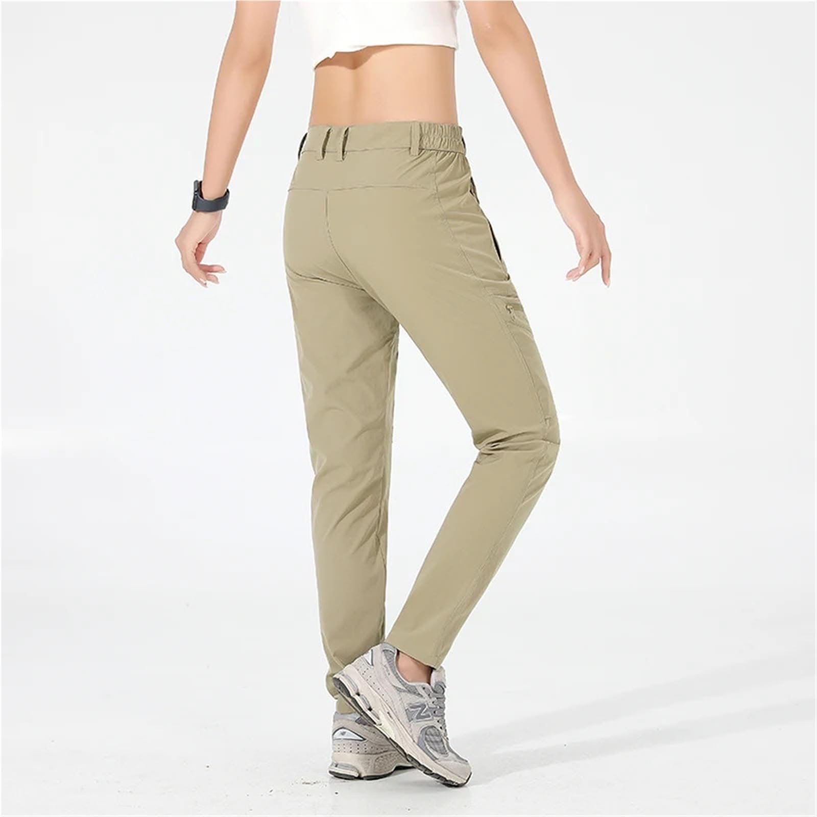 Pantalones Trekking Mujer Pantalones de Senderismo for Mujer, elásticos en 4 direcciones, Impermeables, Verano, Cargo, Trekking, Escalada, Camping, Deportes al Aire Libre, Pantalones montaña