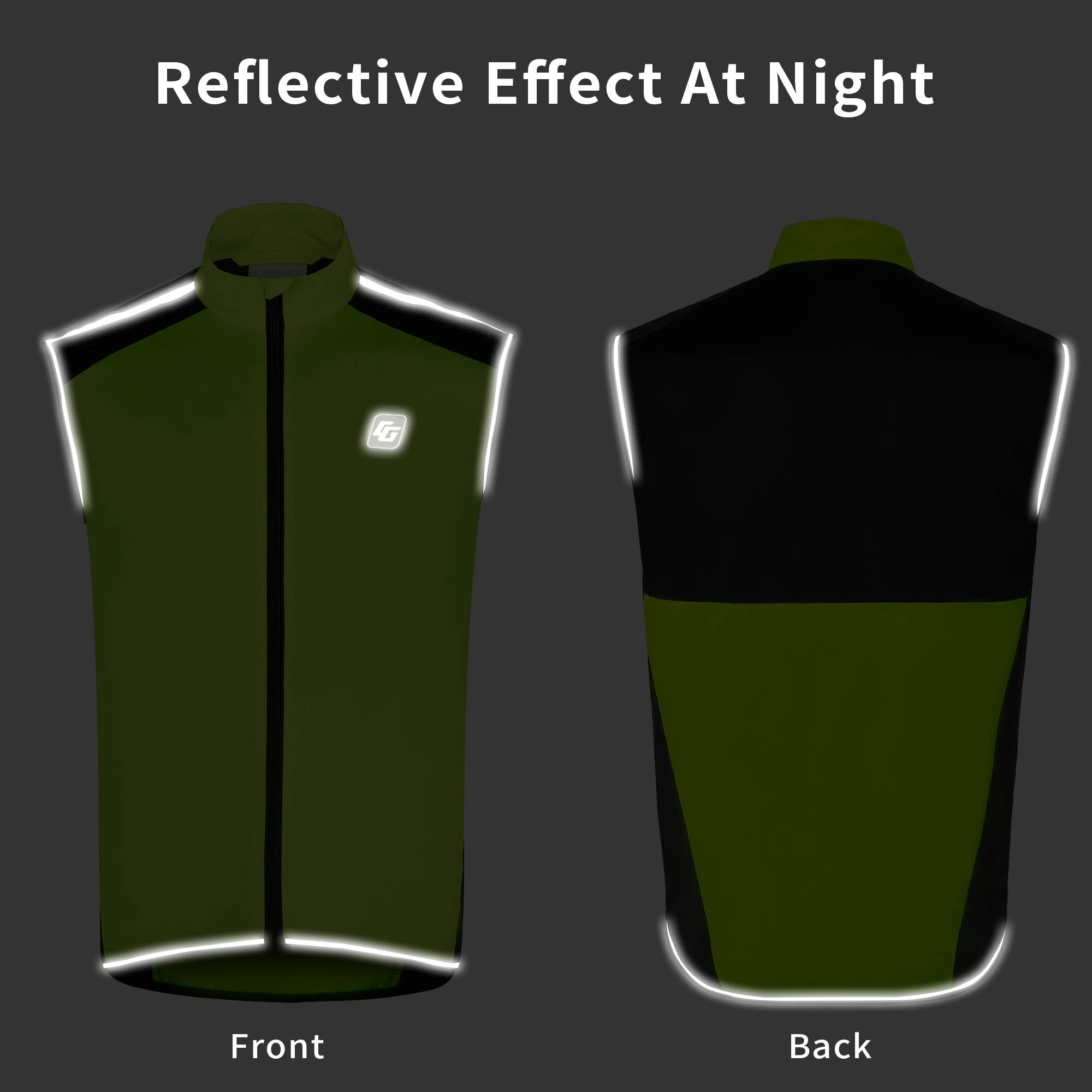 Excellent gilet réfléchissant pour la course, le vélo, la marche, le meilleur équipement de sécurité pour les activités de plein air pour homme et femme