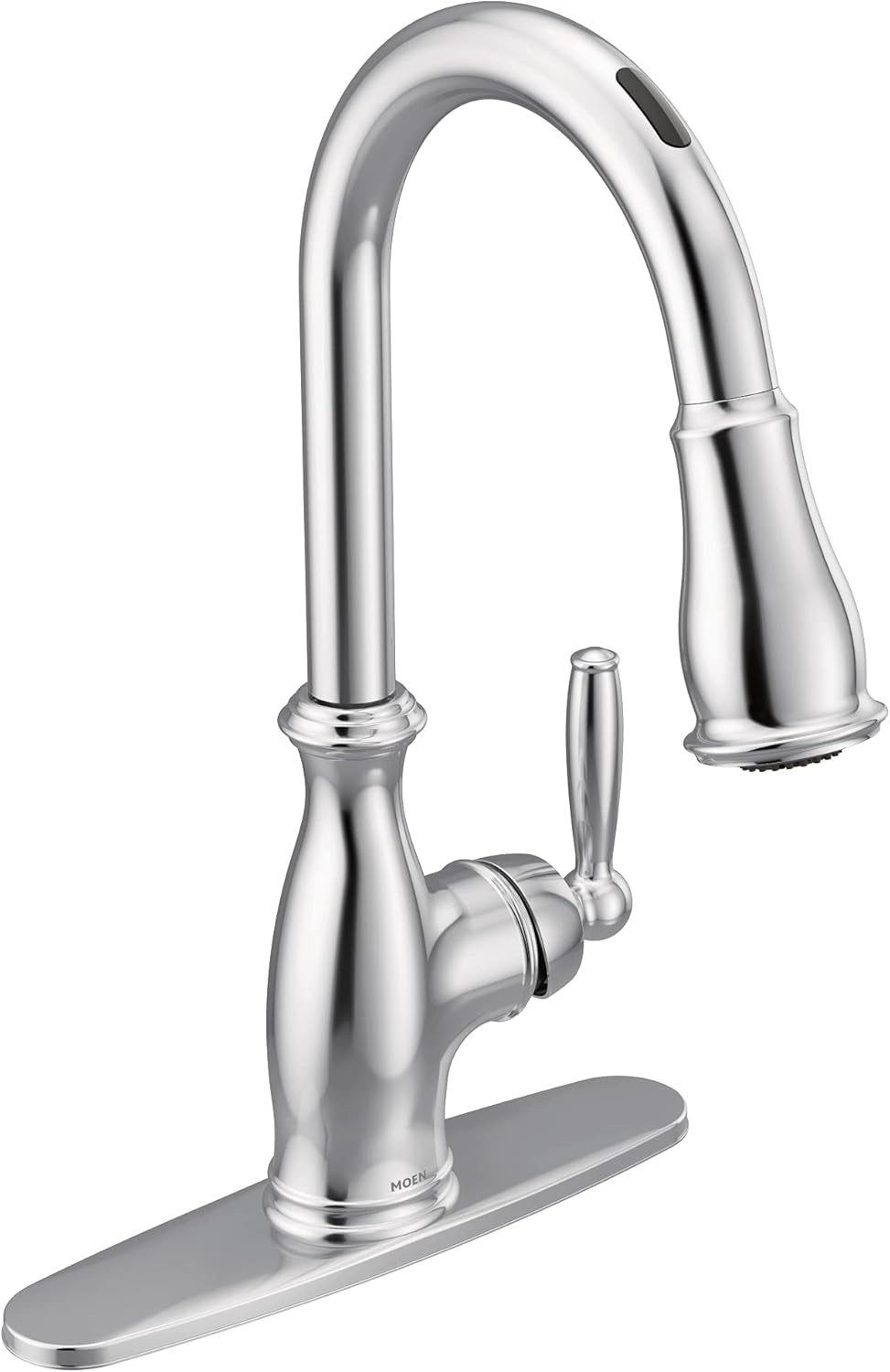 Best Seller Moen 7185EVC Brantford Smart Touchless Pull Down Sprayer Kitchen Faucet with Voice Control and Power Boost, Chrome Best Deal Moen 7185EVC Brantford Smart Touchless Pull Down Sprayer Kitchen Faucet with Voice Control and Power Boost, Chrome