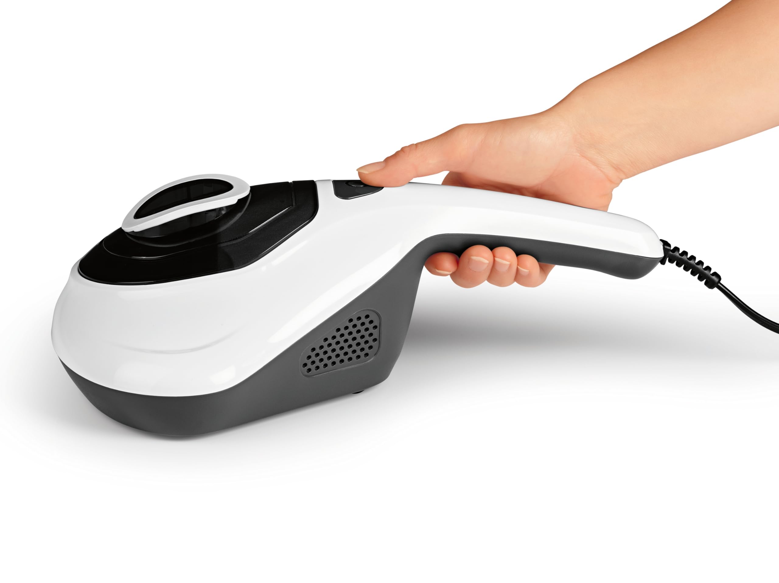 Milbensauger mit UV-C-Licht & HEPA-Filter – 300W Vibrations-Sauger entfernt 99,9% Aller Milben – Matratzensauger gegen Allergene – Tiefenreinigung für Matratzen, Kissen & Bettdecken