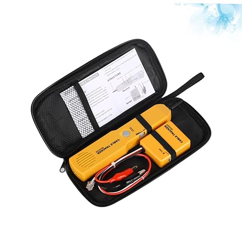 Miniatura 2 de KJHBV Disyuntor de teléfono con cable Trazador de cable de tóner de cable Trazador de alambre eléctrico Trazador de alambre generador de tono y