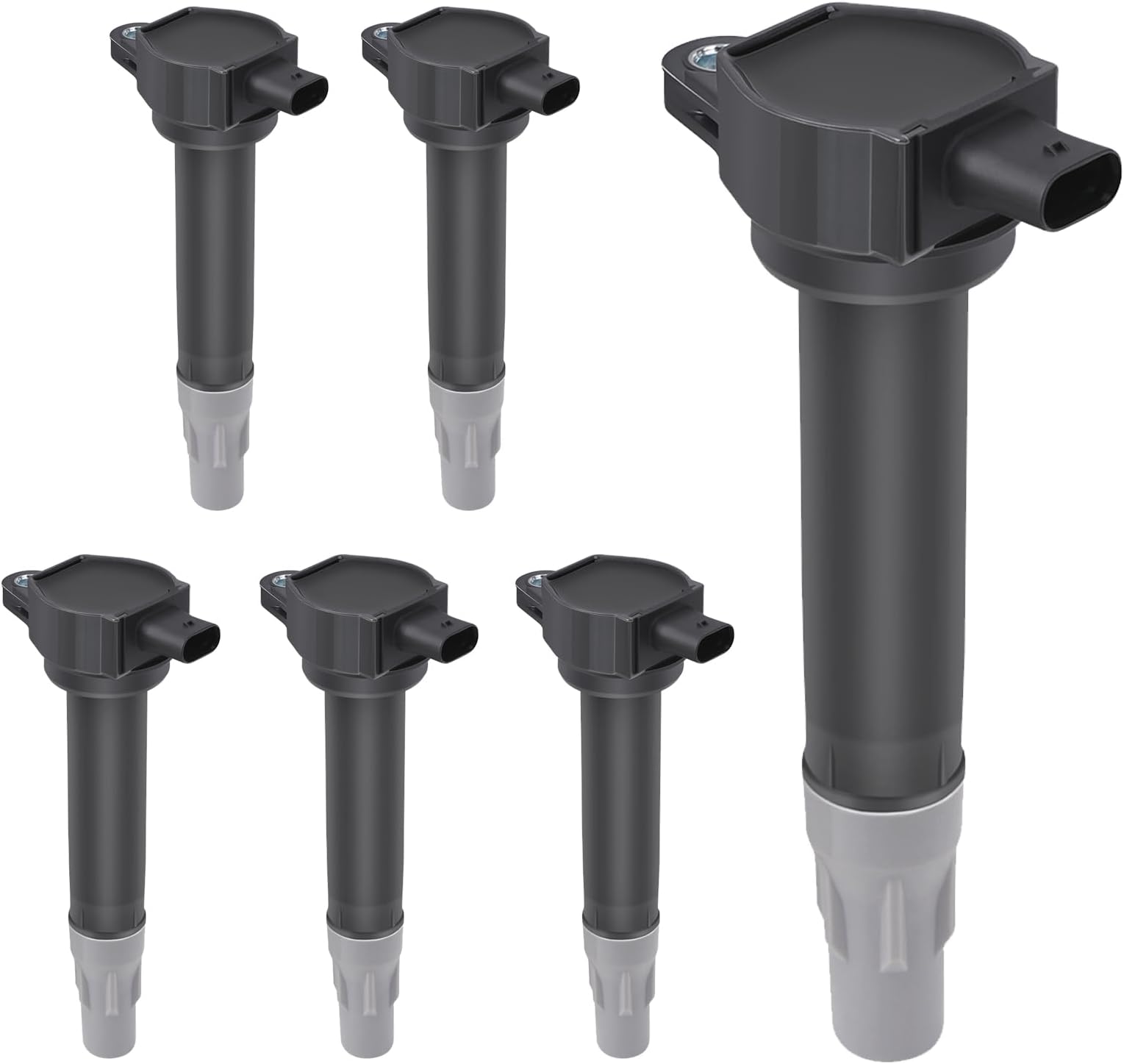 Ignition Coil Pack Set of 6 Compatible with 2006-2010 Dodge Charger Nitro Magnum & Chrysler 300 Sebring Pacifica Town & Country 2.7L 3.5L 4.0L V6, Replace 4606869AA 4606869AB UF-502