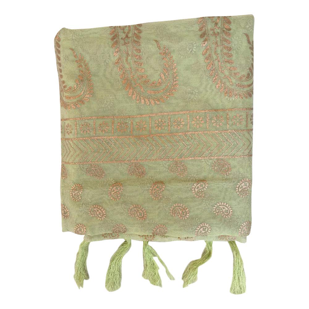 s h a h i t a j Men's Traditional Rajasthani Turban/Safa/Pagdi/Pheta Cloth (Green) for Barati/Groom/Wedding Occasion/Social Occasion-picture-32