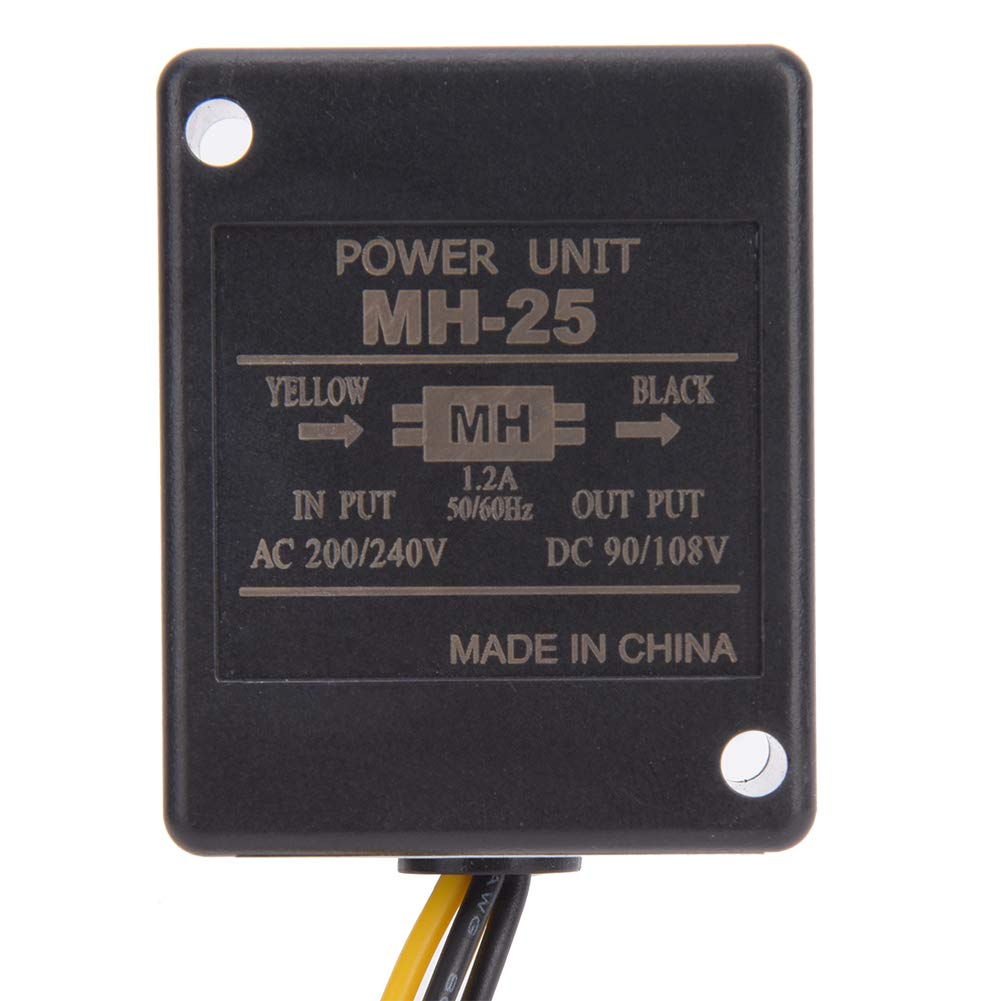 Redresseur de frein 1.2A 50Hz/60Hz Redresseur de frein moteur avec entrée AC200V/240V Sortie DC90V/108V pour frein moteur rapide BERM @ MH-25