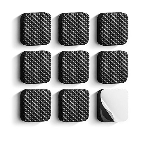 Protetor Adesivo Eva 9 Peças 12, Pincéis Atlas, Preto