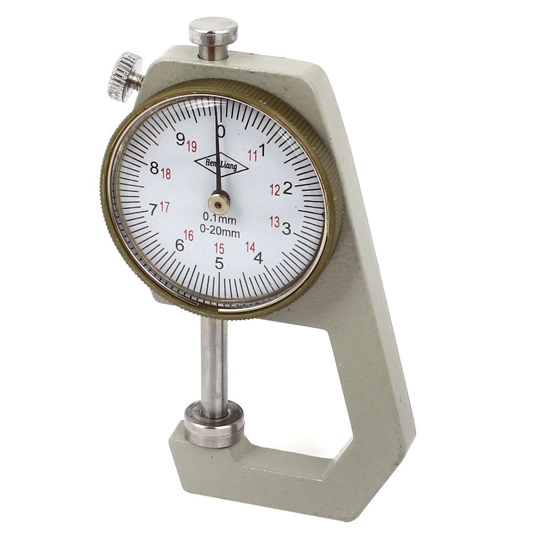 Aexit 0-20mm Measuring Reference Gauges Range 0.1mm Accuracy Round Dial Thickness Feeler Gauges Gauge Tool