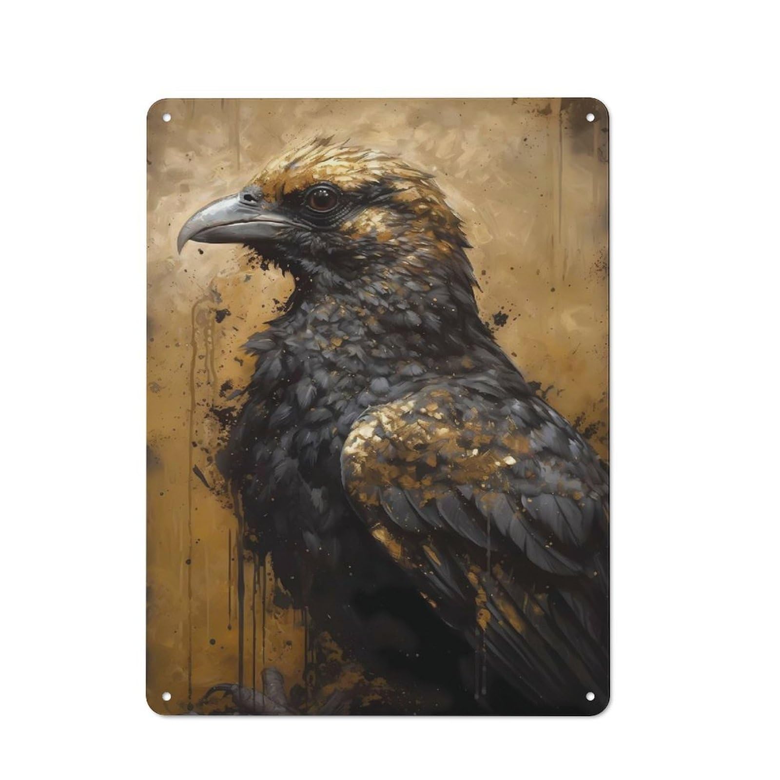 Junmoney Falcon Fantasia For Studio Or Craft Room, Retro-Style Tin Sign 40X30cm, For Metal Sign Collectors, For Garage And Workshop Walls