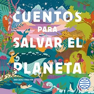 Diseño de la portada del título Cuentos para salvar el planeta