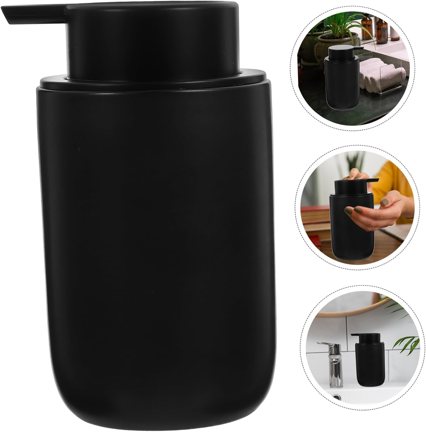 Cabilock Automatic Soap Dispenser Pump Lotion Bottle Bathroom Countertop Soap Dispenser Leak Travel Friendly