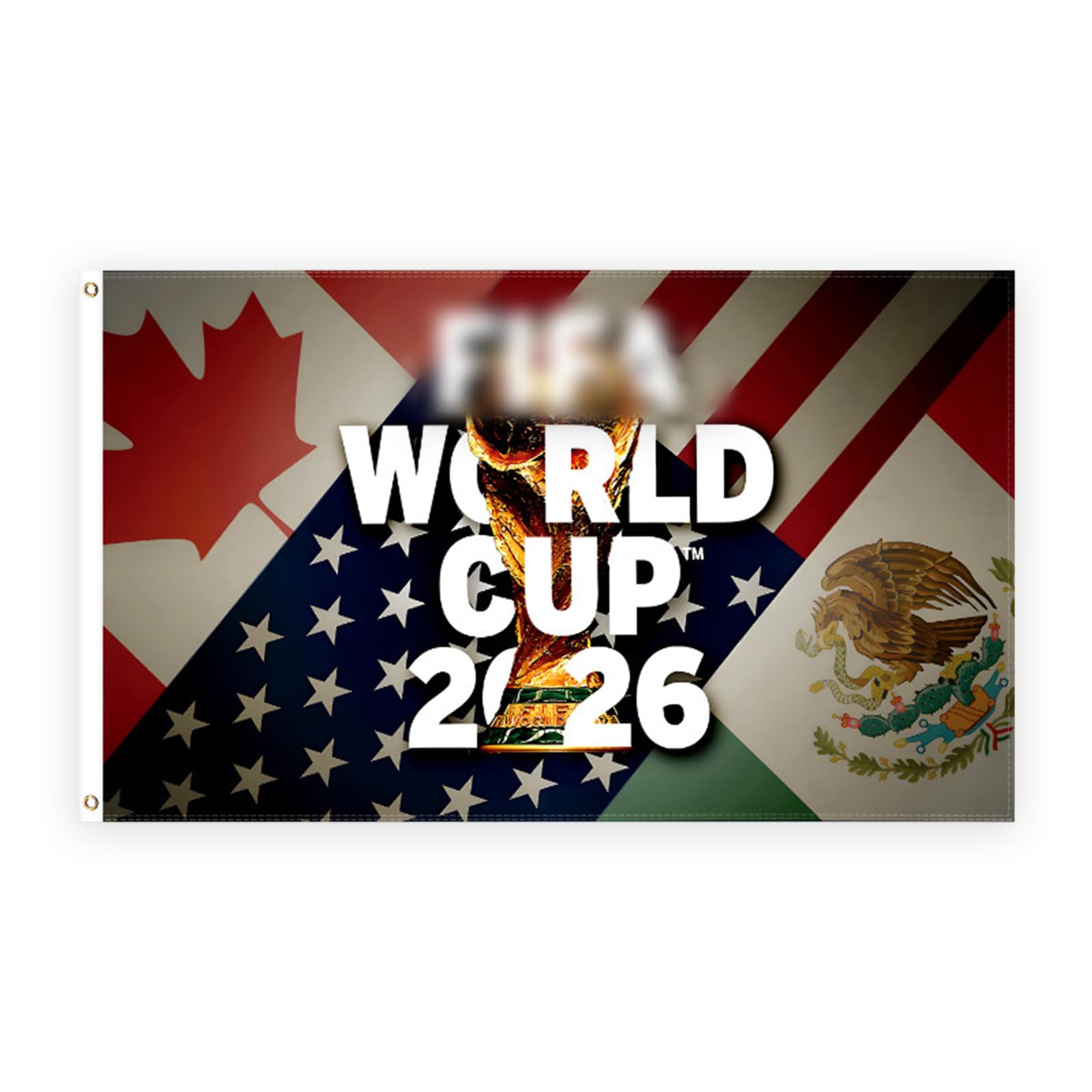 World Cup Personalised Flags, Football World Flags, Colourful Football Party Decorations for Indoor and Outdoor, Football Gifts for Crazy Soccer Fan
